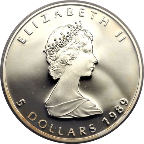The commemorative years are. . 1989 queen elizabeth the second coin value